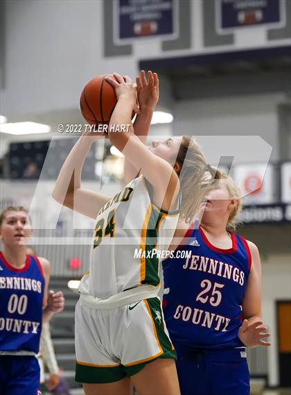 Thumbnail 2 in Fremd vs. Jennings County (Sneakers for Santa Shootout) photogallery.
