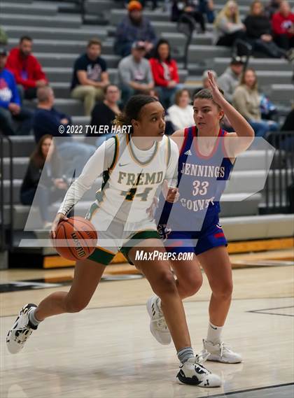 Thumbnail 2 in Fremd vs. Jennings County (Sneakers for Santa Shootout) photogallery.