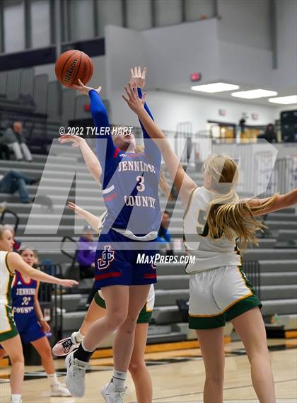 Thumbnail 2 in Fremd vs. Jennings County (Sneakers for Santa Shootout) photogallery.