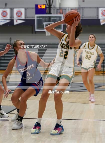 Thumbnail 2 in Fremd vs. Jennings County (Sneakers for Santa Shootout) photogallery.