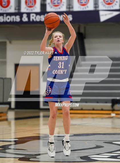 Thumbnail 2 in Fremd vs. Jennings County (Sneakers for Santa Shootout) photogallery.