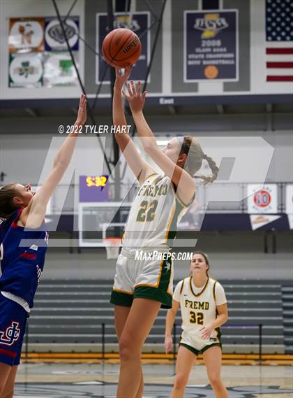Thumbnail 3 in Fremd vs. Jennings County (Sneakers for Santa Shootout) photogallery.