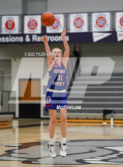 Thumbnail 3 in Fremd vs. Jennings County (Sneakers for Santa Shootout) photogallery.