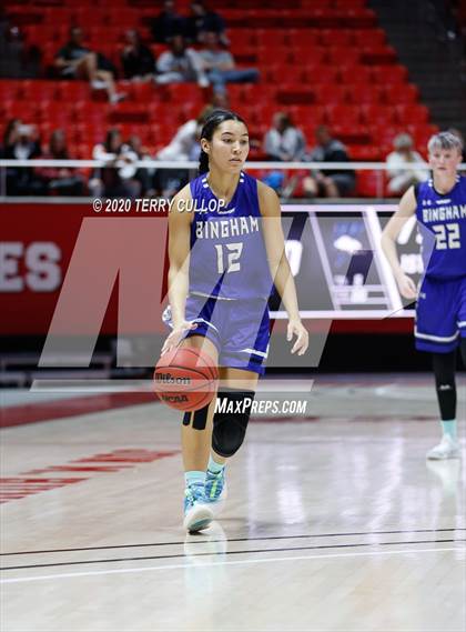 Thumbnail 1 in Bingham vs. Westlake (UHSA 6A Quarterfinal) photogallery.