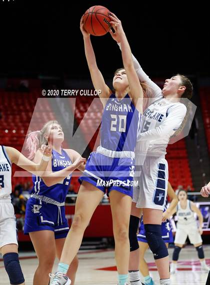 Thumbnail 1 in Bingham vs. Westlake (UHSA 6A Quarterfinal) photogallery.