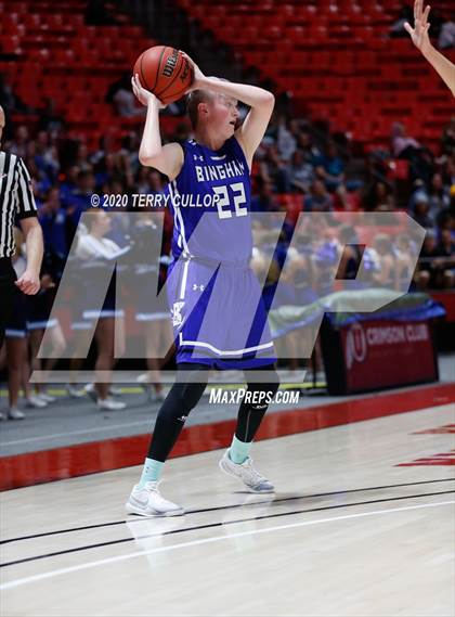 Thumbnail 2 in Bingham vs. Westlake (UHSA 6A Quarterfinal) photogallery.