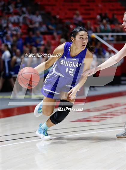 Thumbnail 1 in Bingham vs. Westlake (UHSA 6A Quarterfinal) photogallery.