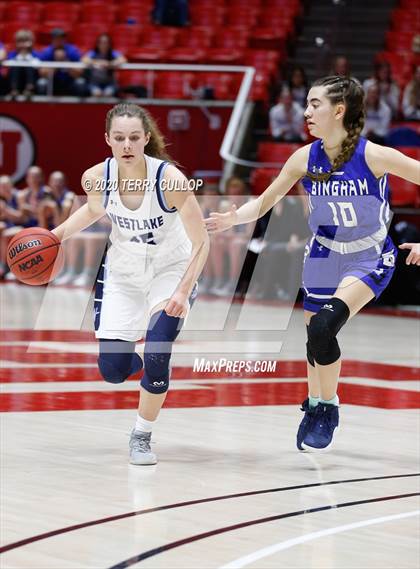 Thumbnail 3 in Bingham vs. Westlake (UHSA 6A Quarterfinal) photogallery.