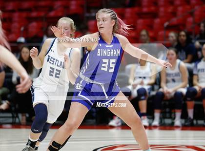 Thumbnail 3 in Bingham vs. Westlake (UHSA 6A Quarterfinal) photogallery.