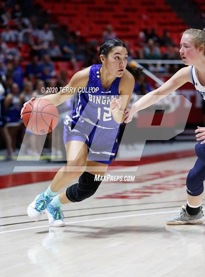 Thumbnail 2 in Bingham vs. Westlake (UHSA 6A Quarterfinal) photogallery.