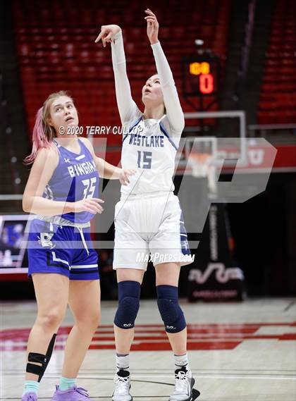 Thumbnail 3 in Bingham vs. Westlake (UHSA 6A Quarterfinal) photogallery.