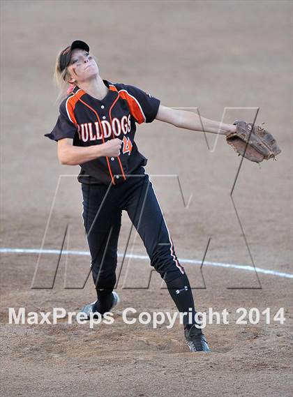 Thumbnail 1 in Pleasant Grove vs. Vacaville (CIF SJS Final - Game 2) photogallery.
