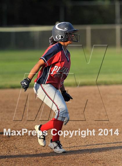 Thumbnail 1 in Pleasant Grove vs. Vacaville (CIF SJS Final - Game 2) photogallery.