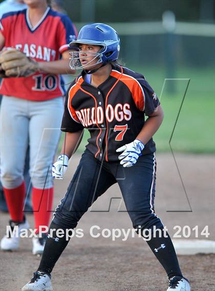 Thumbnail 3 in Pleasant Grove vs. Vacaville (CIF SJS Final - Game 2) photogallery.