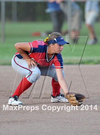 Thumbnail 3 in Pleasant Grove vs. Vacaville (CIF SJS Final - Game 2) photogallery.