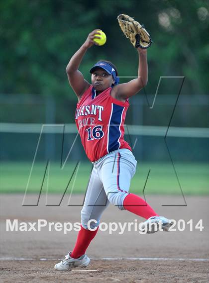 Thumbnail 2 in Pleasant Grove vs. Vacaville (CIF SJS Final - Game 2) photogallery.