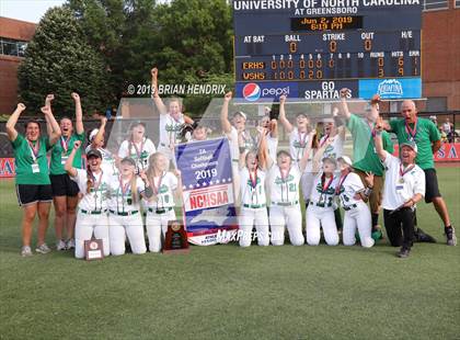 Thumbnail 1 in Eastern Randolph vs. West Stanly (NCHSAA 2A Final - Game 3)  photogallery.