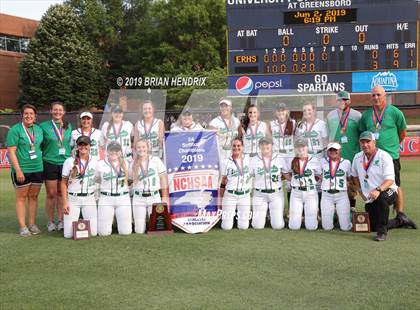 Thumbnail 2 in Eastern Randolph vs. West Stanly (NCHSAA 2A Final - Game 3)  photogallery.