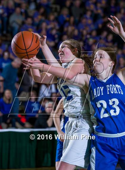 Thumbnail 1 in Fort Edward vs. Panama (NYSPHSAA Class D Semifinal) photogallery.