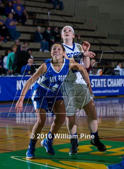 Thumbnail 2 in Fort Edward vs. Panama (NYSPHSAA Class D Semifinal) photogallery.