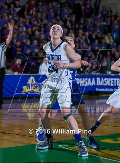 Thumbnail 1 in Fort Edward vs. Panama (NYSPHSAA Class D Semifinal) photogallery.