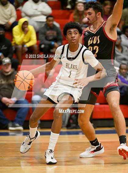 Thumbnail 3 in Florida State University High School vs Blake  (Sun Bash Tourney) photogallery.