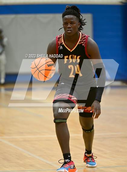 Thumbnail 2 in Florida State University High School vs Blake  (Sun Bash Tourney) photogallery.
