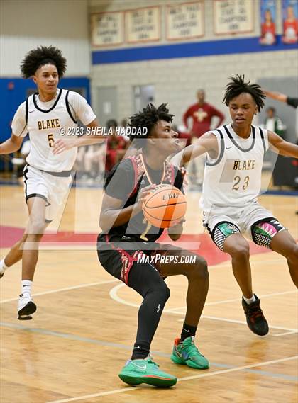 Thumbnail 2 in Florida State University High School vs Blake  (Sun Bash Tourney) photogallery.