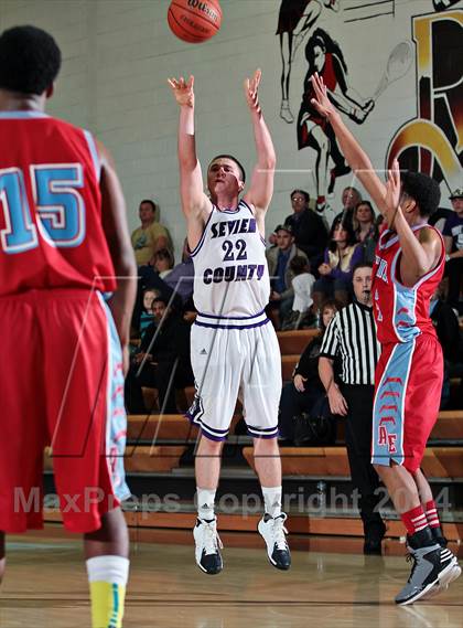 Thumbnail 1 in Sevier County vs Austin-East (Renasant Bank Christmas Tournament) photogallery.