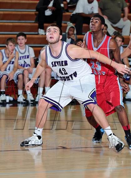 Thumbnail 3 in Sevier County vs Austin-East (Renasant Bank Christmas Tournament) photogallery.
