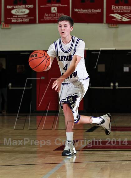 Thumbnail 2 in Sevier County vs Austin-East (Renasant Bank Christmas Tournament) photogallery.