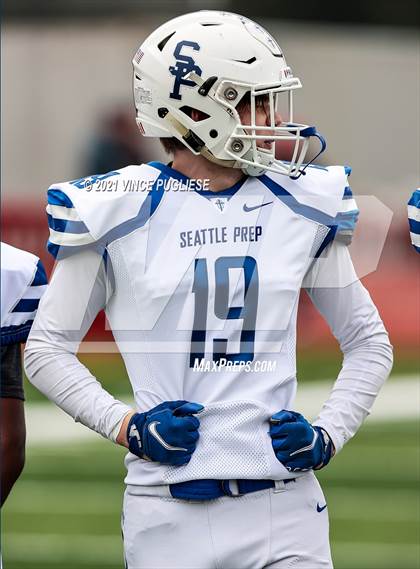 Thumbnail 1 in Seattle Prep @ Yelm (3A Playoffs) photogallery.