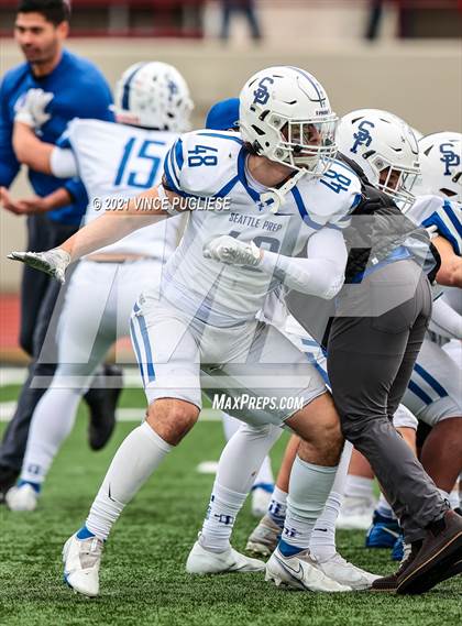 Thumbnail 3 in Seattle Prep @ Yelm (3A Playoffs) photogallery.