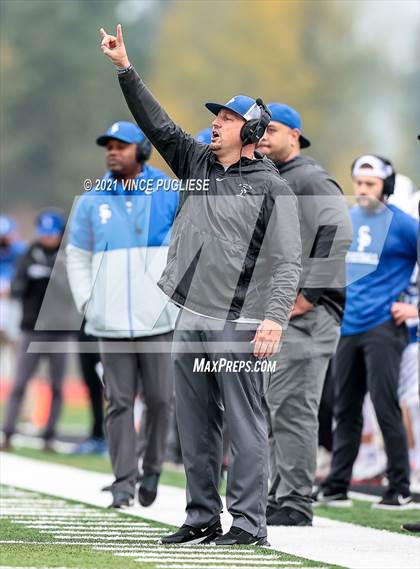 Thumbnail 2 in Seattle Prep @ Yelm (3A Playoffs) photogallery.