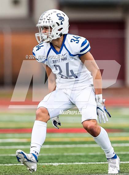 Thumbnail 3 in Seattle Prep @ Yelm (3A Playoffs) photogallery.