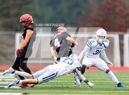 Thumbnail 3 in Seattle Prep @ Yelm (3A Playoffs) photogallery.