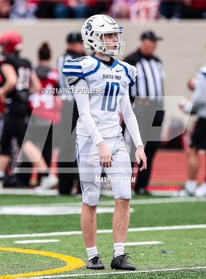 Thumbnail 3 in Seattle Prep @ Yelm (3A Playoffs) photogallery.