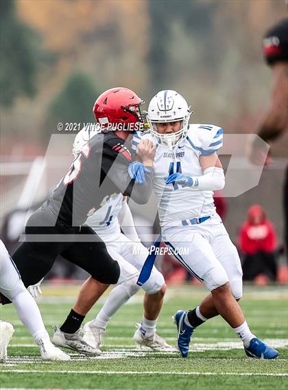 Thumbnail 1 in Seattle Prep @ Yelm (3A Playoffs) photogallery.