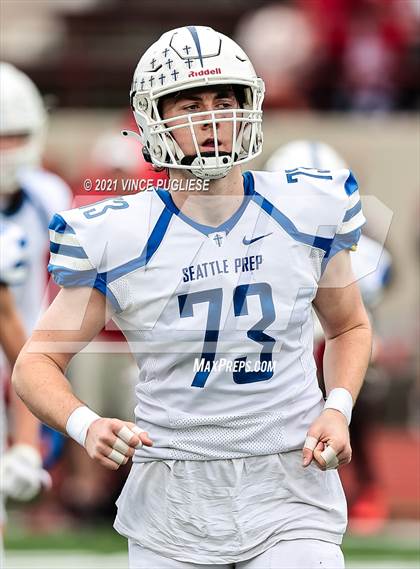 Thumbnail 3 in Seattle Prep @ Yelm (3A Playoffs) photogallery.