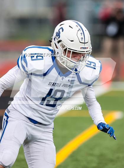 Thumbnail 2 in Seattle Prep @ Yelm (3A Playoffs) photogallery.