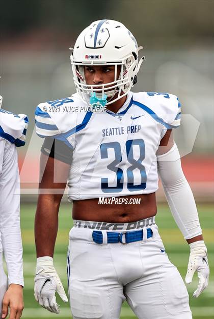 Thumbnail 1 in Seattle Prep @ Yelm (3A Playoffs) photogallery.