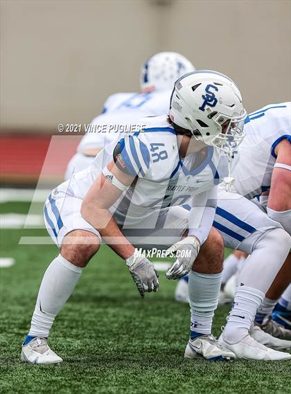 Thumbnail 2 in Seattle Prep @ Yelm (3A Playoffs) photogallery.