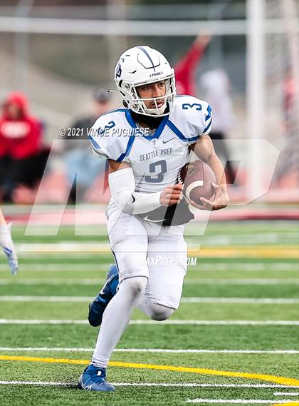 Thumbnail 3 in Seattle Prep @ Yelm (3A Playoffs) photogallery.