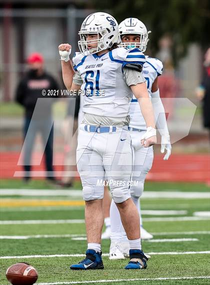 Thumbnail 3 in Seattle Prep @ Yelm (3A Playoffs) photogallery.