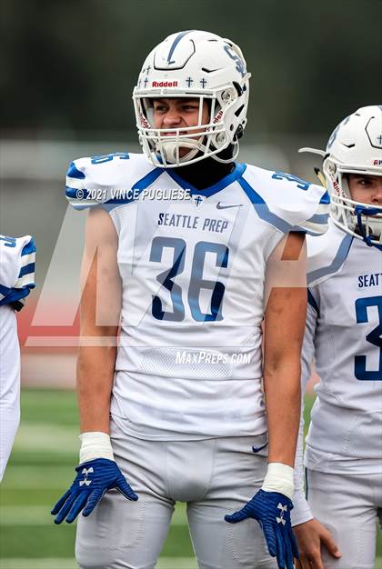 Thumbnail 2 in Seattle Prep @ Yelm (3A Playoffs) photogallery.