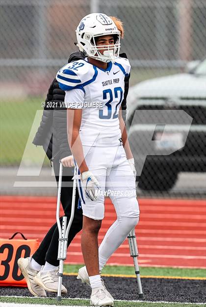 Thumbnail 3 in Seattle Prep @ Yelm (3A Playoffs) photogallery.
