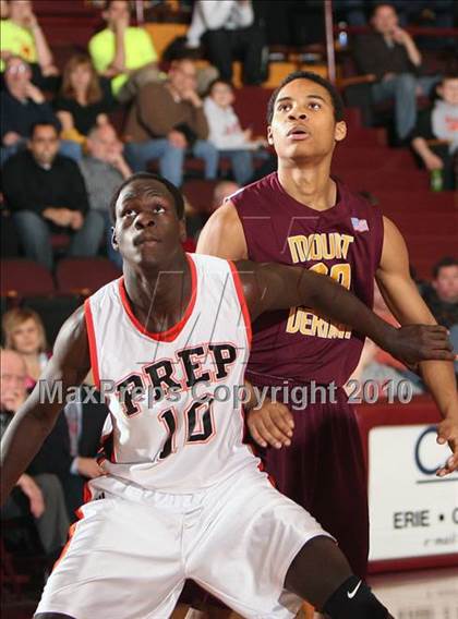 Thumbnail 1 in Mt. Vernon vs Cathedral Prep (McDonald's Classic) photogallery.