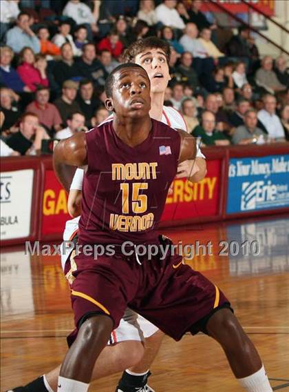 Thumbnail 1 in Mt. Vernon vs Cathedral Prep (McDonald's Classic) photogallery.