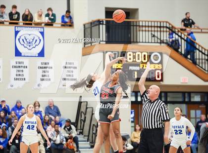 Thumbnail 3 in Fishers vs Hamilton Southeastern (IHSAA 4A Sectional Championship) photogallery.
