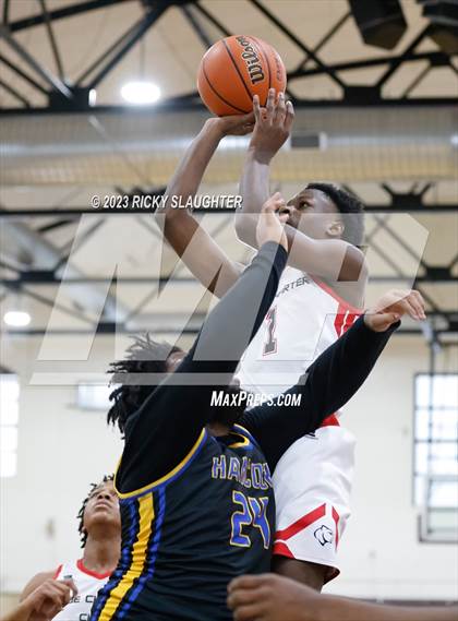 Thumbnail 2 in SIUE East St. Louis Charter vs. Hancock photogallery.
